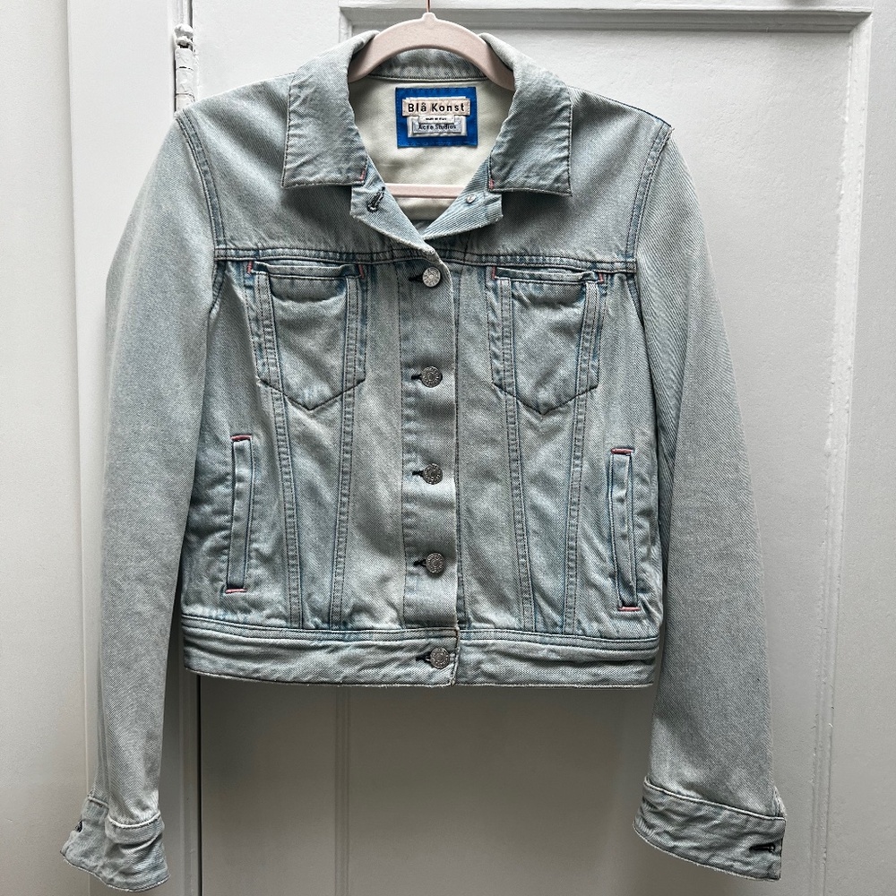 ACNE studios classic denim jacket